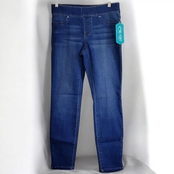 JEGGINGS by The PIONEER WOMAN Women's MEDIUM Wash BLUE Pull On JEANS NWT  XS - Picture 4 of 10